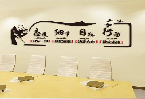  泰宁企业文化墙主要展示什么？