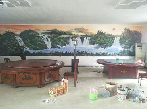  泰宁墙绘-写实风景