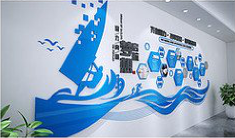  泰宁海浪主题文化墙如何设计？