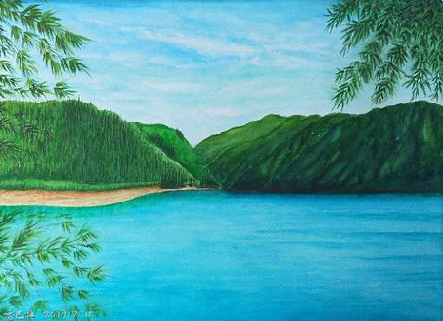  泰宁在墙绘中，如何绘画绿水青山？