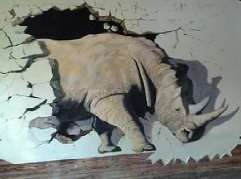  泰宁在墙绘中，如何绘制3D效果？