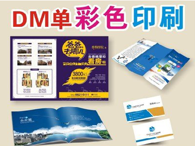  泰宁单页印刷，色彩搭配简单。